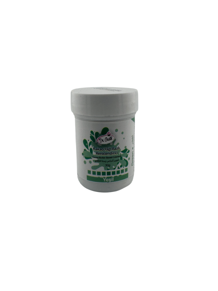 DR. GUSTO ÇİKOLATA BOYASI YEŞİL - 30