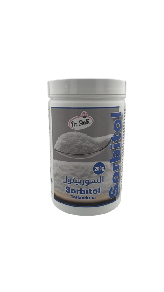 DR. GUSTO MEDIUM KATKI MADDESİ TOZ SORBİTOL - 200 GR