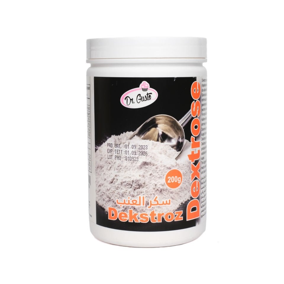 DR. GUSTO MEDIUM KATKI MADDESİ DEKSTROZ - 200 GR