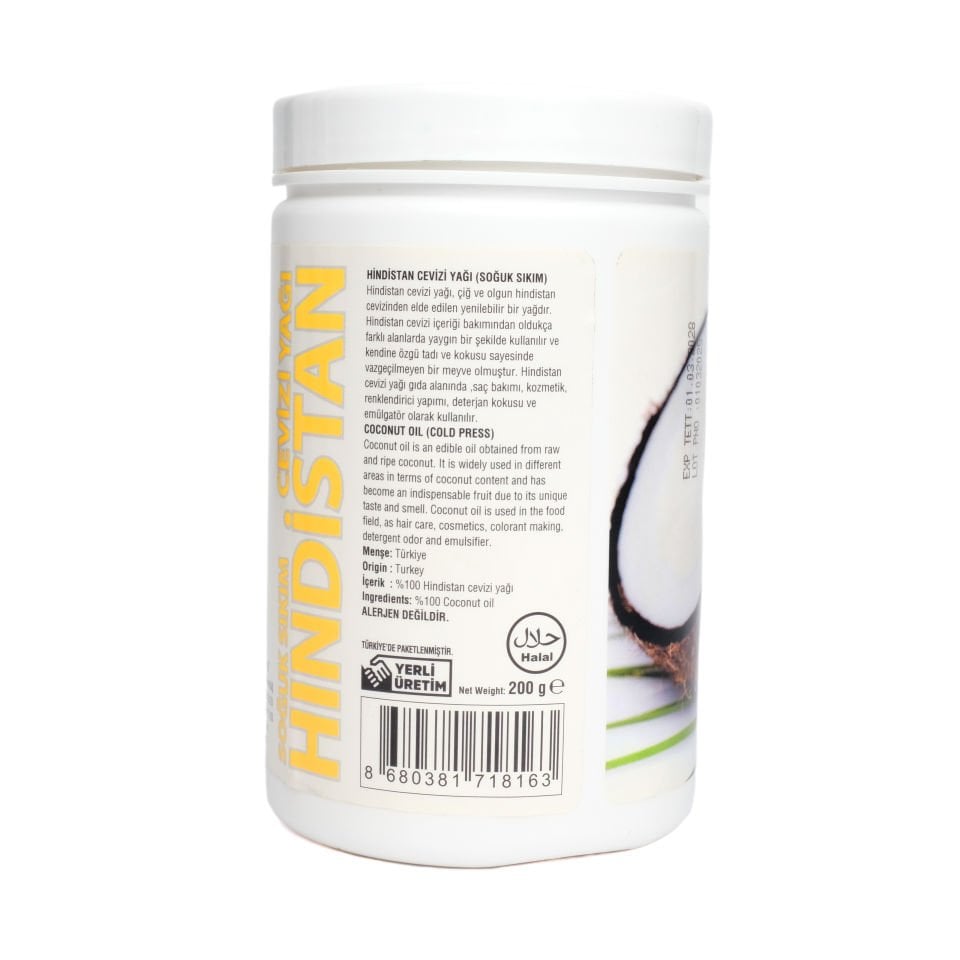 DR. GUSTO MEDIUM KATKI MADDESİ HİNDİSTAN CEVİZİ YAĞI - 200 GR