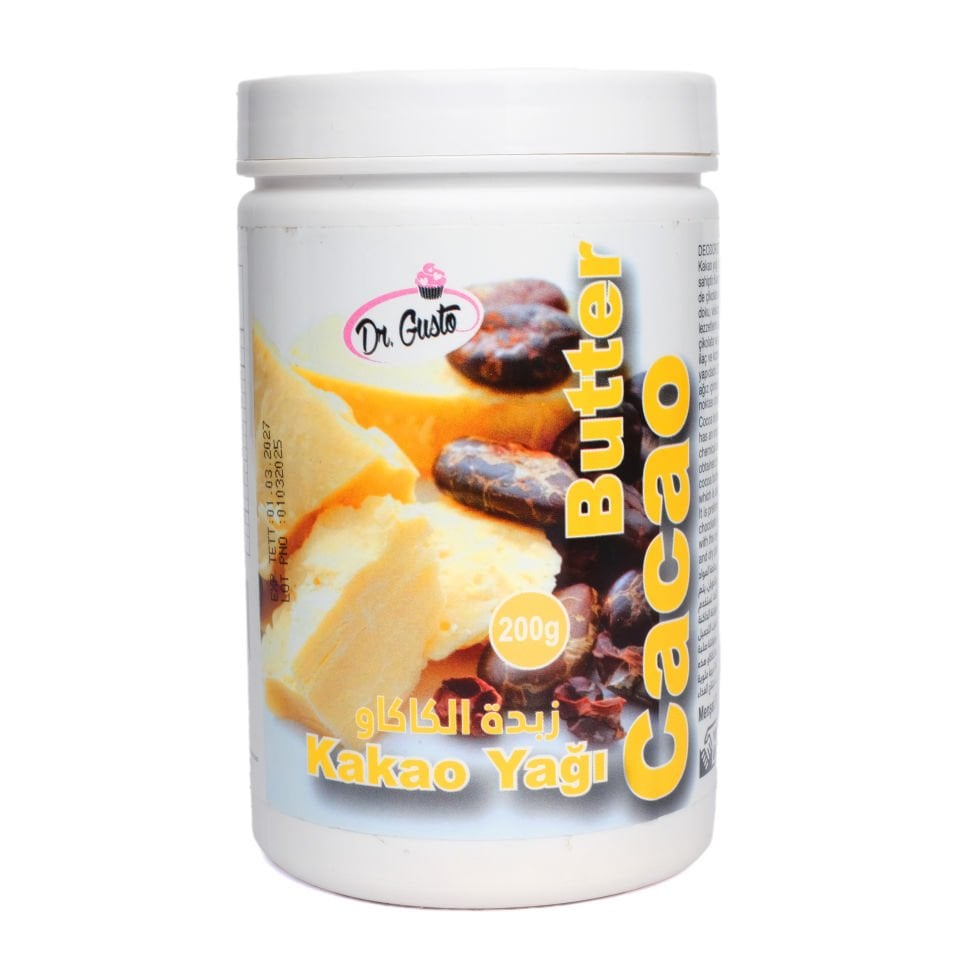 DR. GUSTO MEDIUM KATKI MADDESİ KAKAO YAĞI - 200 GR