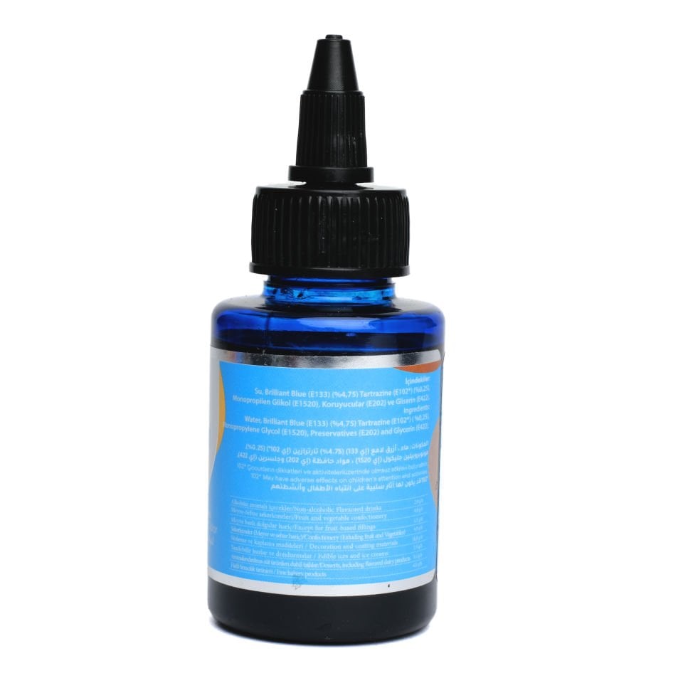 DR. GUSTO SU BAZLI LİKİT GIDA BOYASI BEBE MAVİ - 60