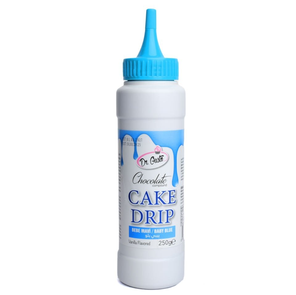 DR. GUSTO CAKE DRİP BEBE MAVİ - 250 GR