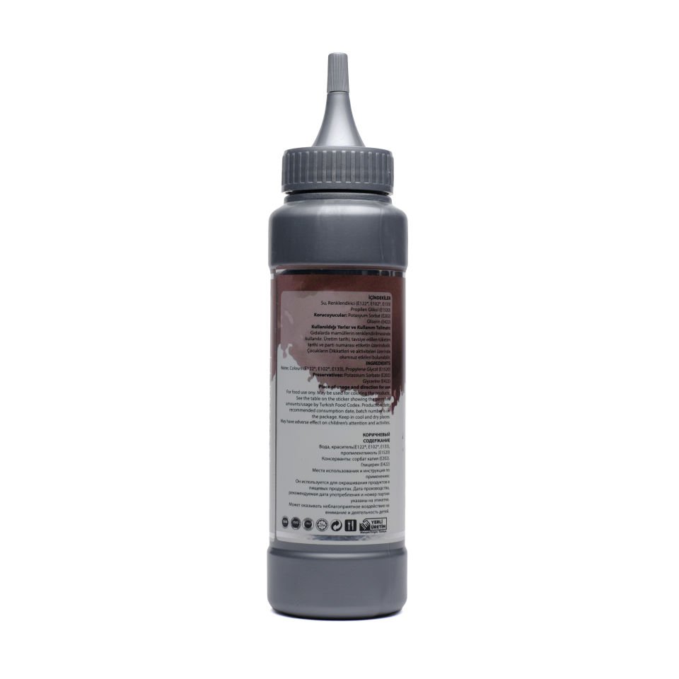 DR. GUSTO SU BAZLI LİKİT GIDA BOYASI KAHVE - 280