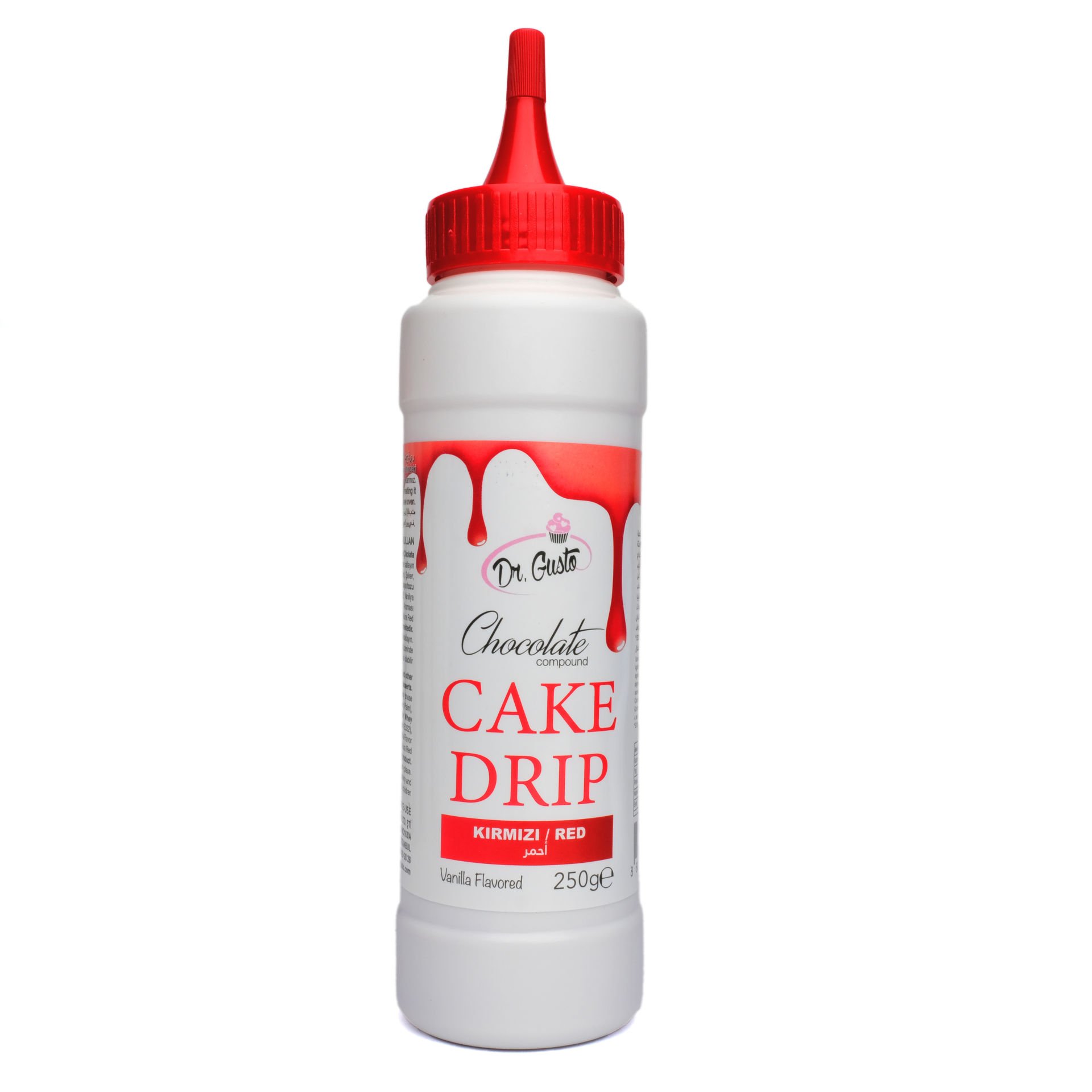 DR. GUSTO CAKE DRİP KIRMIZI - 250 GR