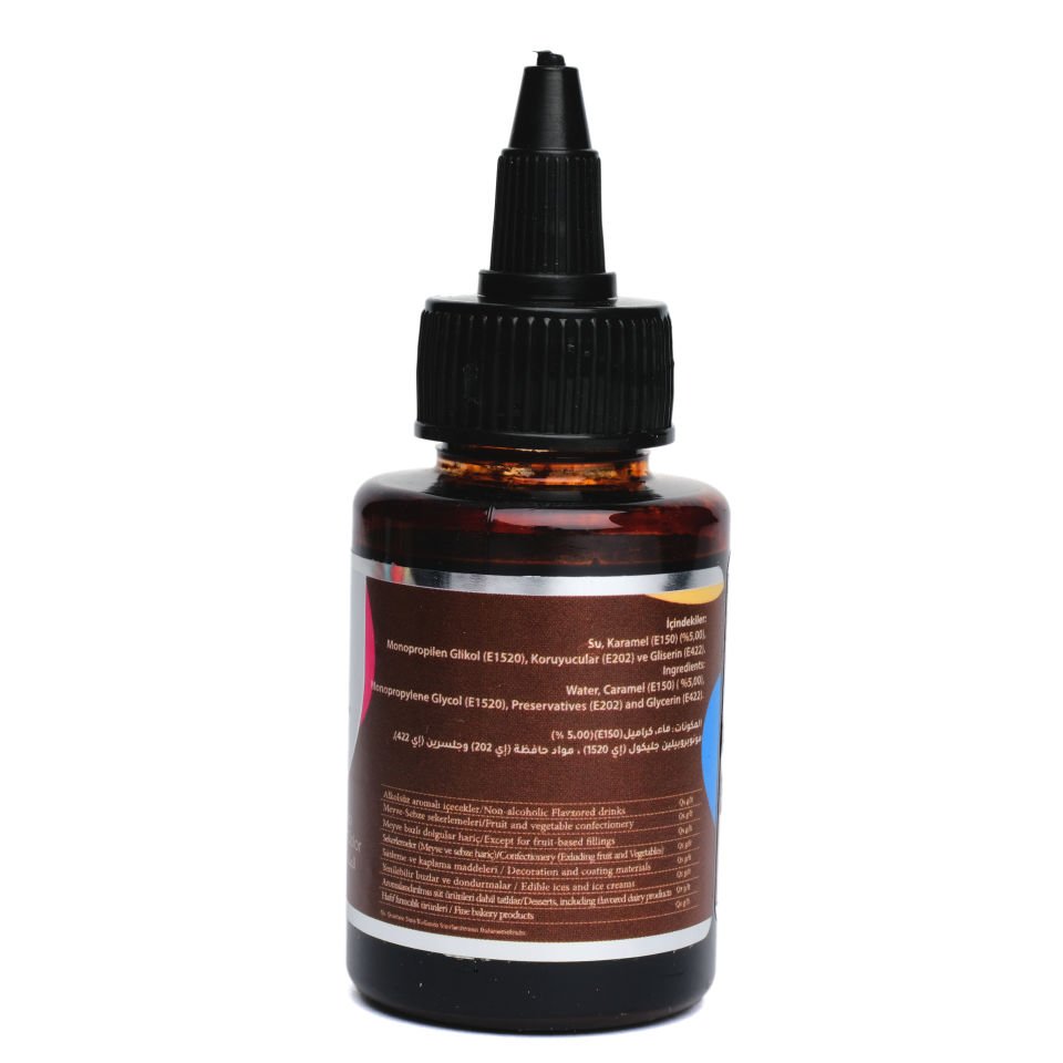 DR. GUSTO SU BAZLI LİKİT GIDA BOYASI KARAMEL - 60