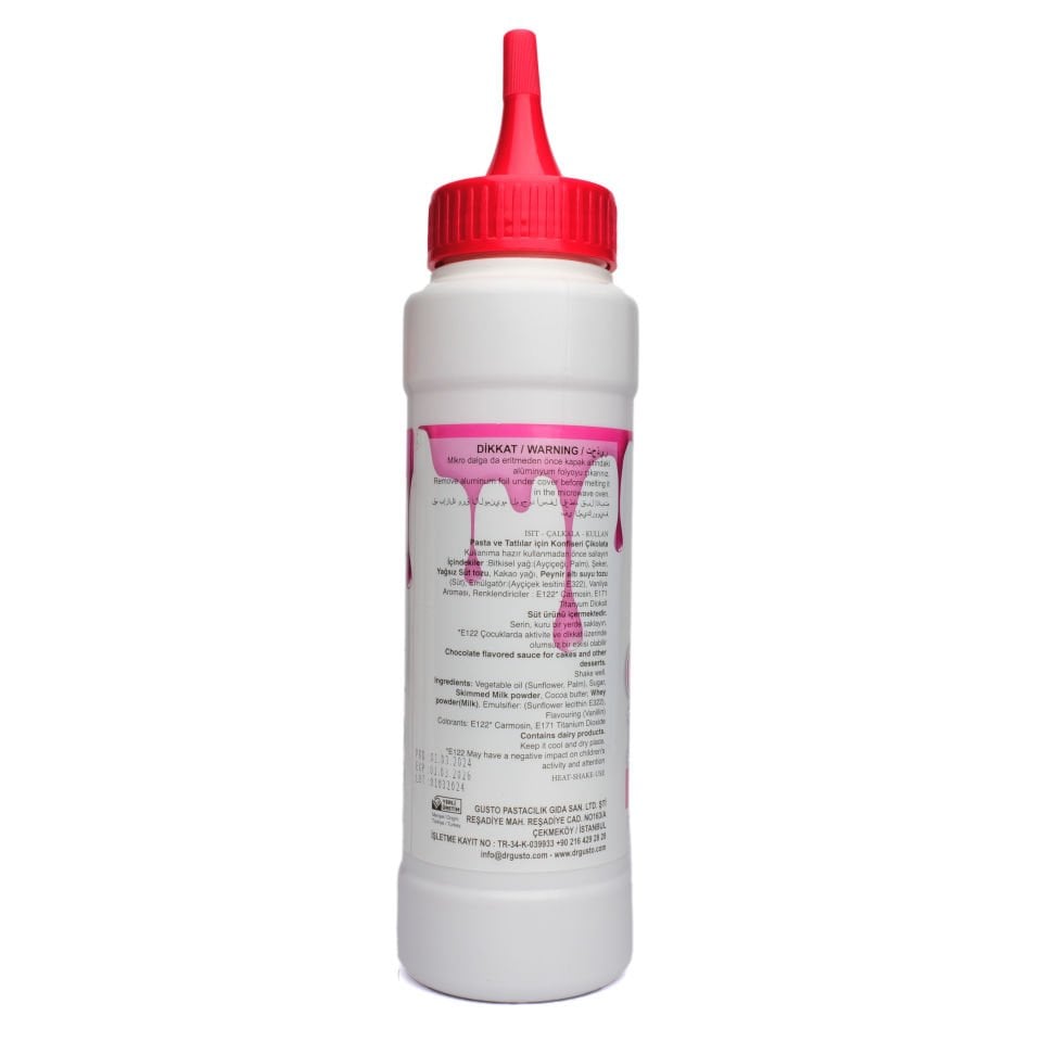 DR. GUSTO CAKE DRİP PEMBE - 250 GR
