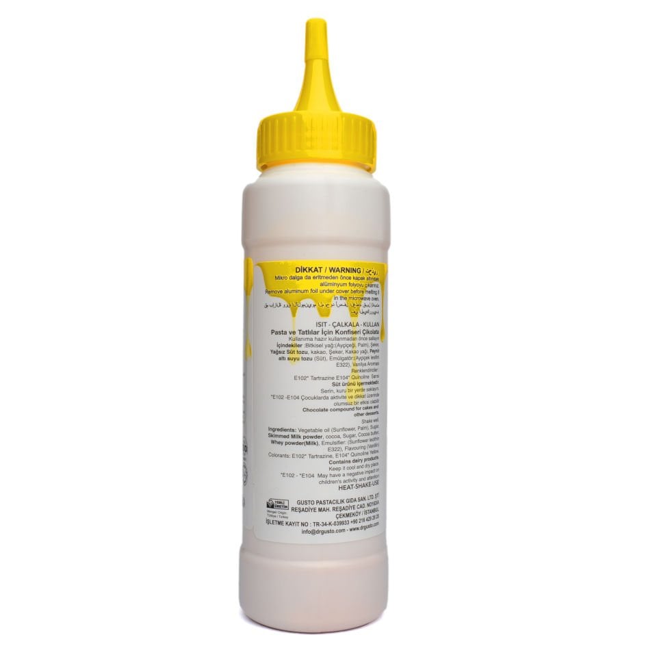 DR. GUSTO CAKE DRİP SARI - 250 GR