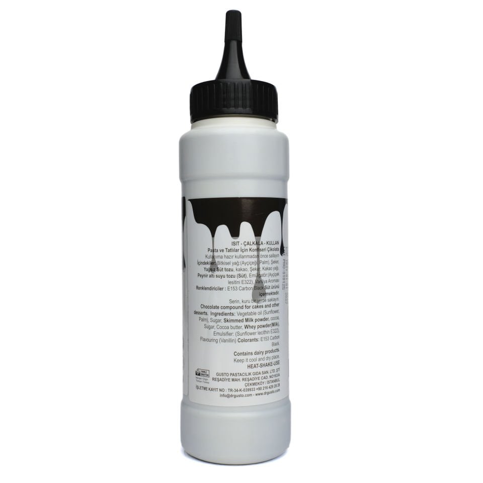 DR. GUSTO CAKE DRİP SİYAH - 250 GR