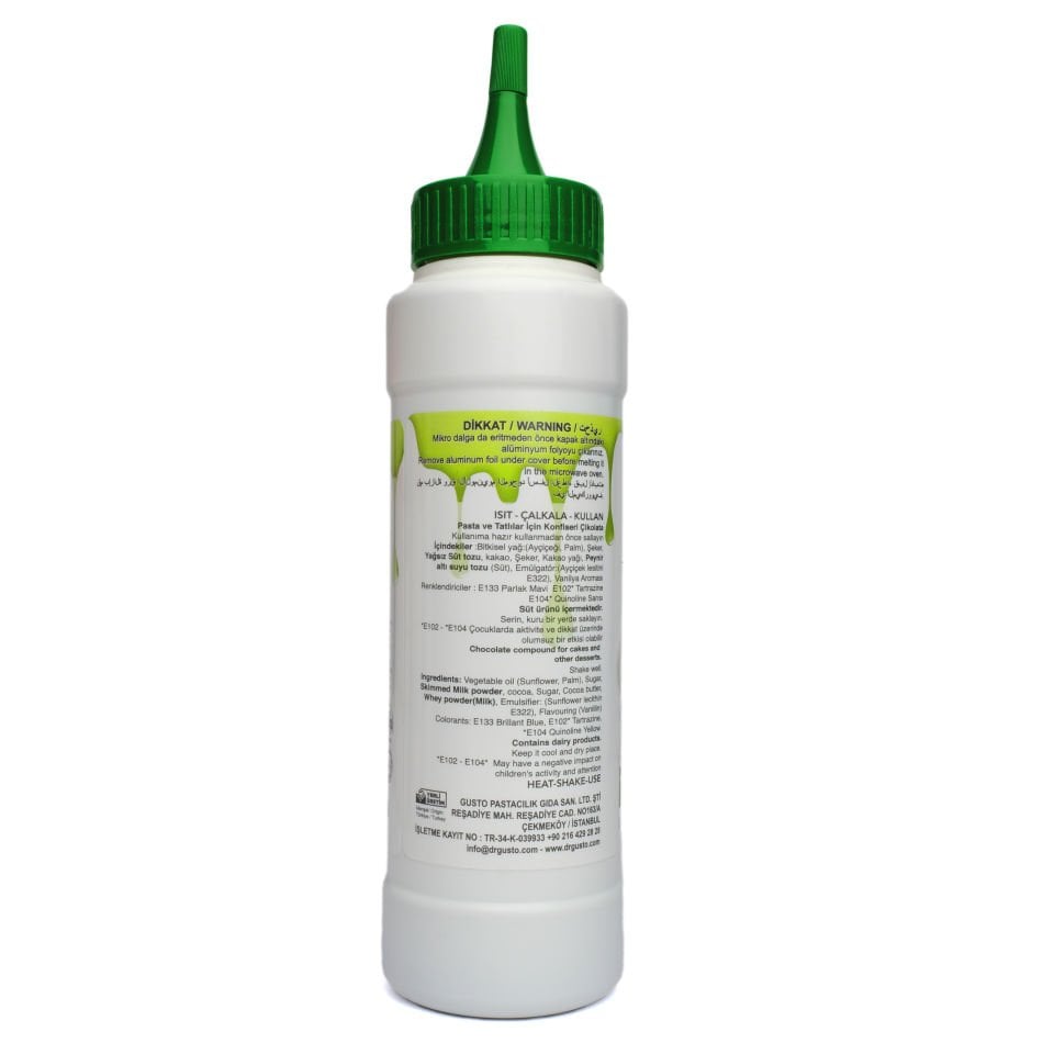 DR. GUSTO CAKE DRİP SOFT YEŞİL - 250 GR