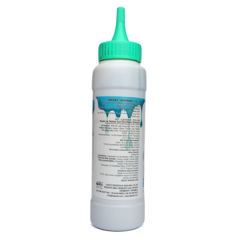 DR. GUSTO CAKE DRİP TURKUAZ - 250 GR