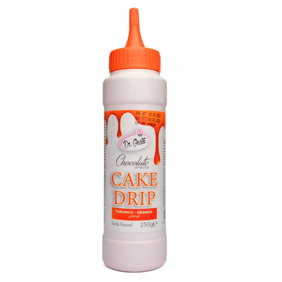 DR. GUSTO CAKE DRİP TURUNCU - 250 GR