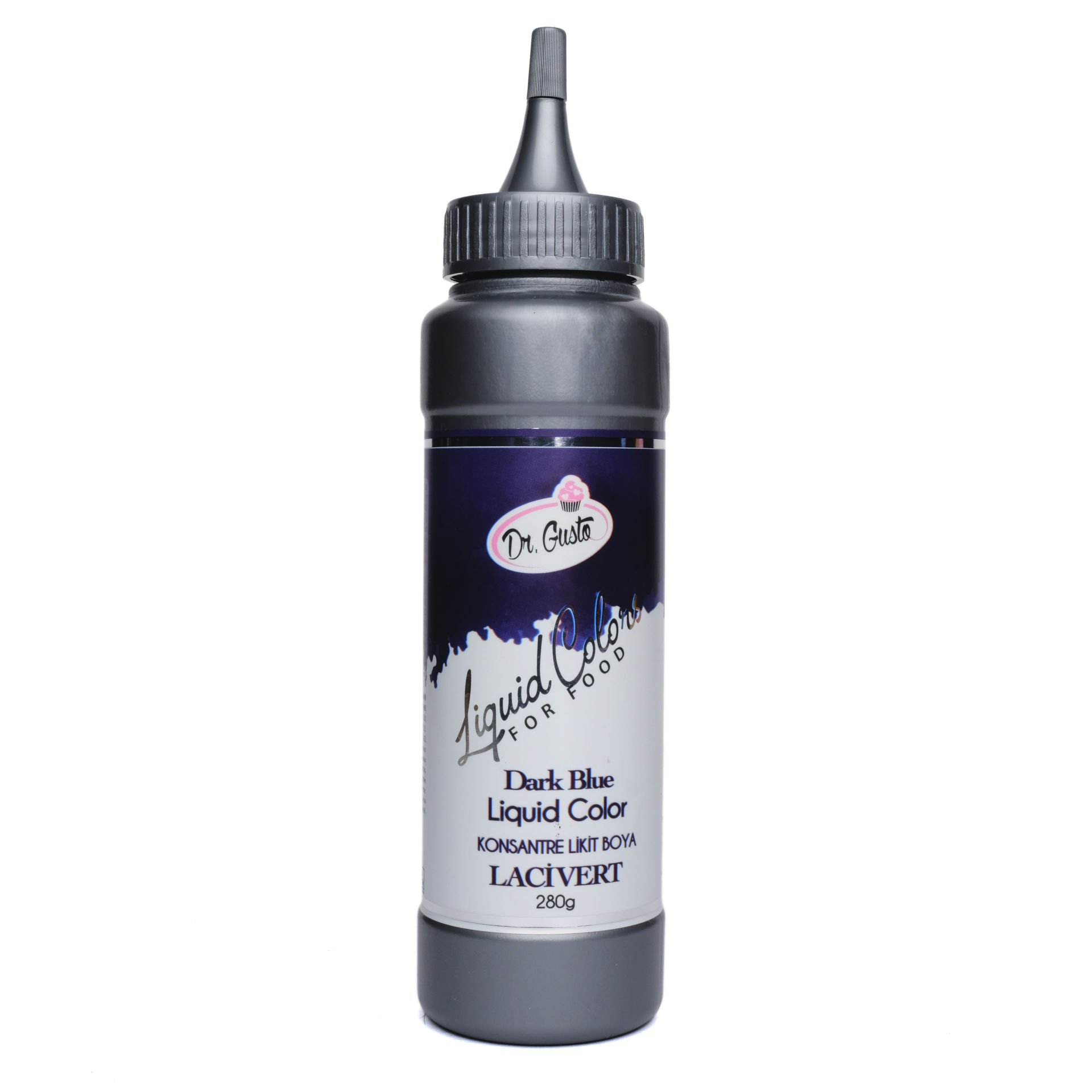 DR. GUSTO SU BAZLI LİKİT GIDA BOYASI LACİVERT - 280