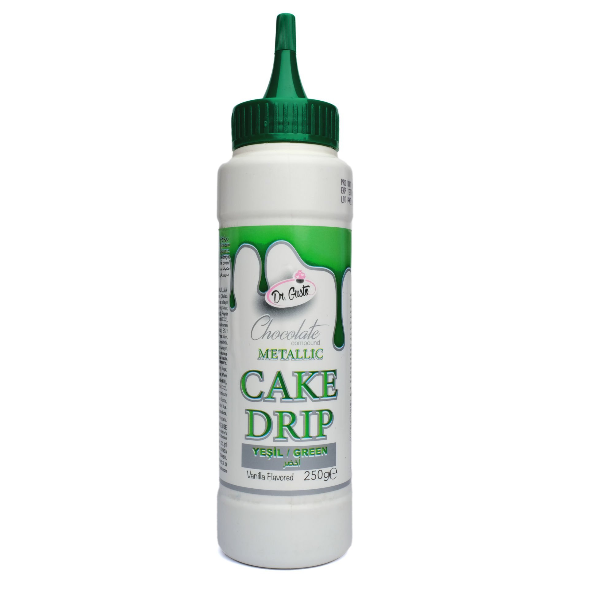 DR GUSTO METALİK CAKE DRİP YEŞİL - 250 GR