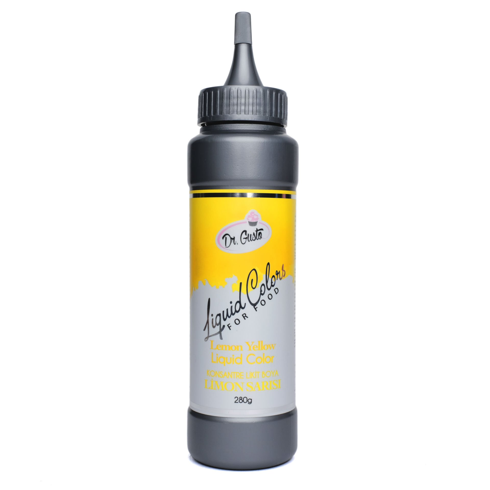 DR. GUSTO SU BAZLI LİKİT GIDA BOYASI LİMON - 280