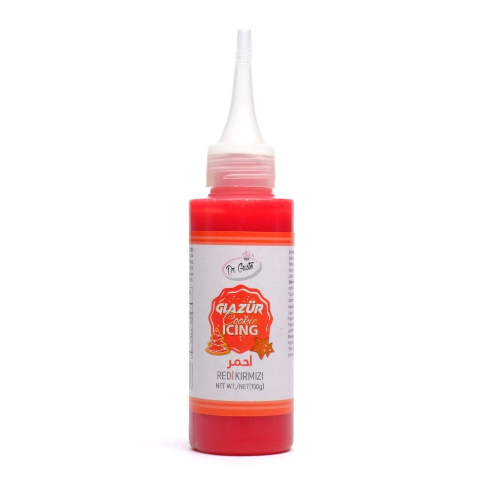 DR. GUSTO GLAZÜR KIRMIZI - 150 GR