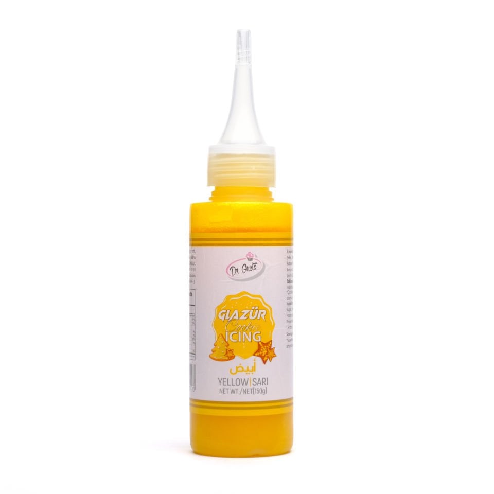 DR. GUSTO GLAZÜR SARI - 150 GR