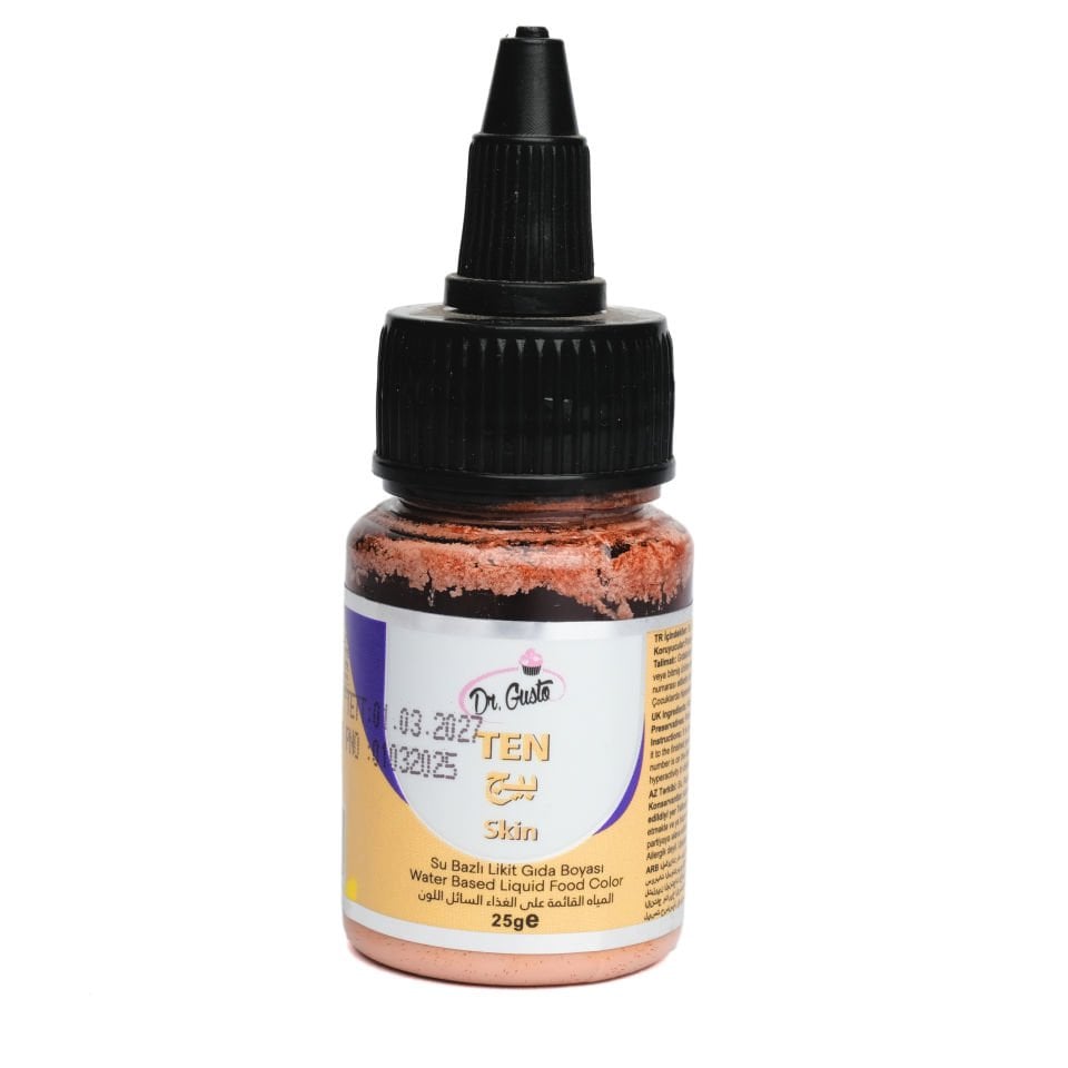 DR. GUSTO SU BAZLI LİKİT GIDA BOYASI TEN - 25