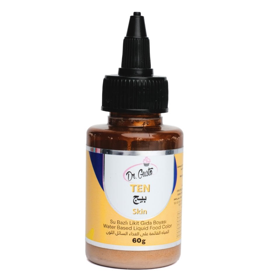 DR. GUSTO SU BAZLI LİKİT GIDA BOYASI TEN - 60