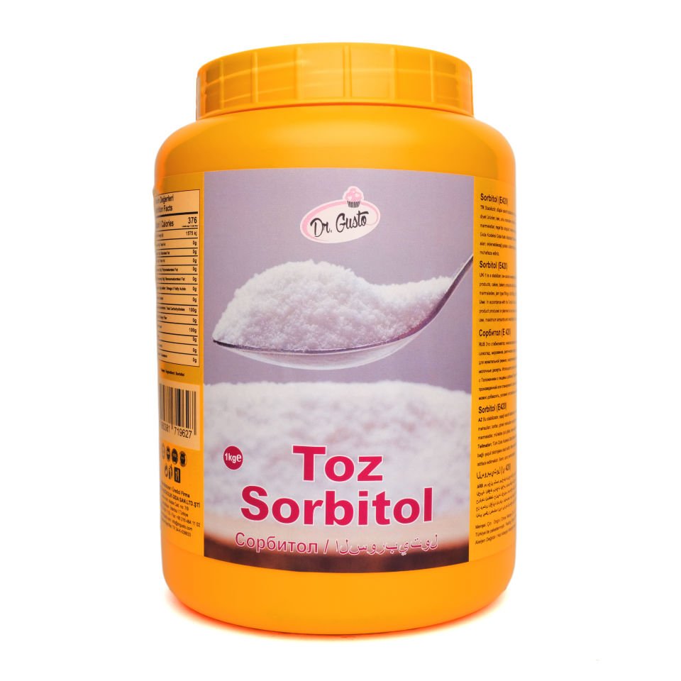 DR. GUSTO KATKI MADDESİ TOZ SORBİTOL - 1000 GR