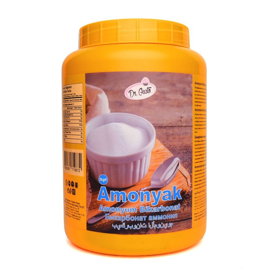 DR. GUSTO KATKI MADDESİ AMONYAK - 1000 GR