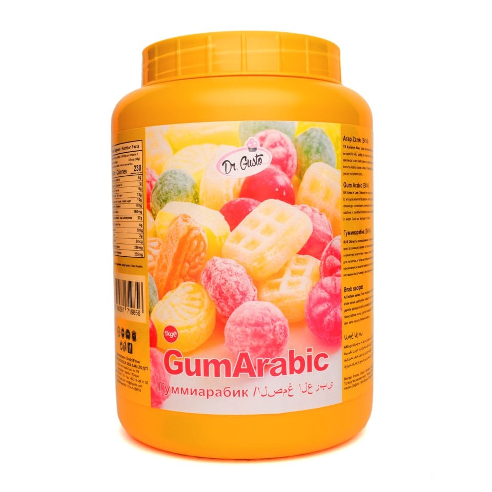 DR. GUSTO KATKI MADDESİ ARABIC GUM - 1000 GR