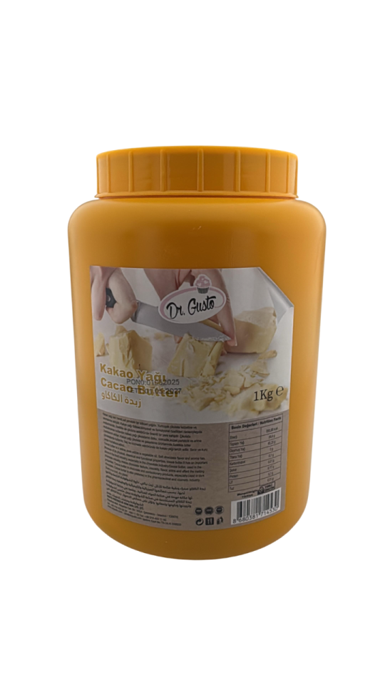 DR. GUSTO KATKI MADDESİ KAKAO YAĞI - 1000 GR