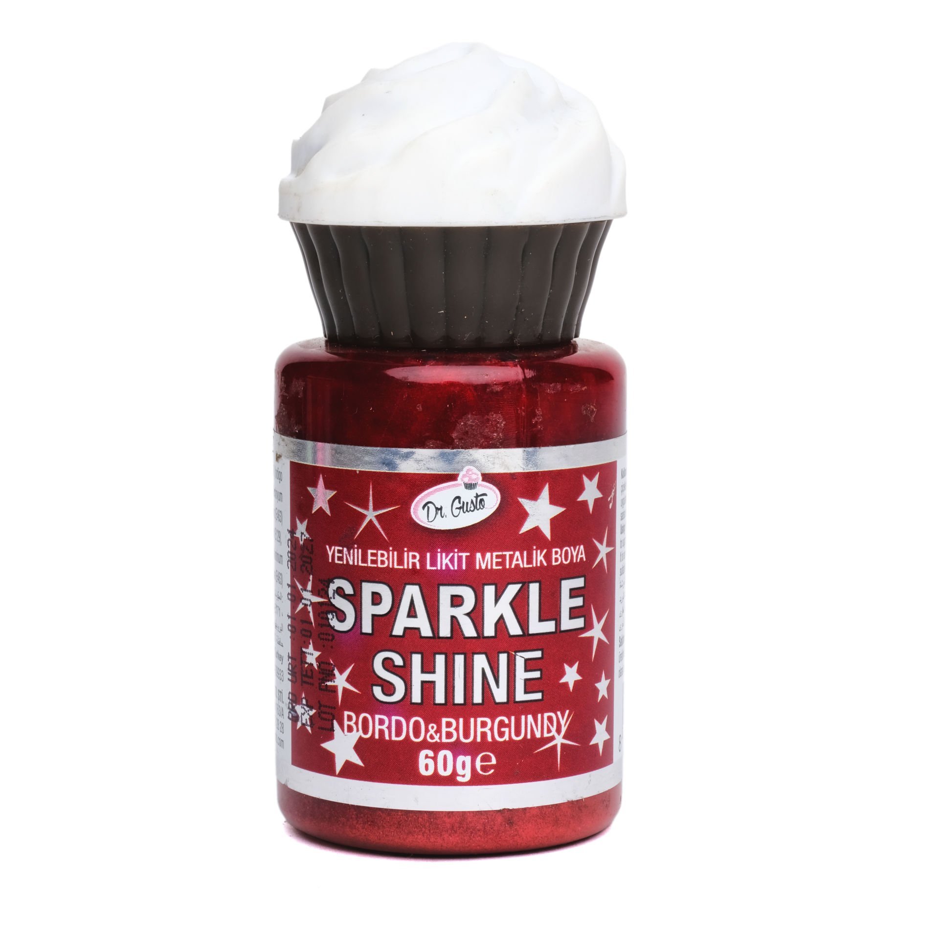 DR. GUSTO METALLIC LIQUID PAINT CLARET RED - 60