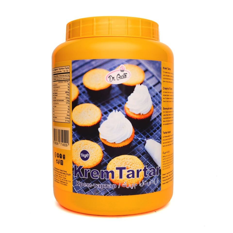 DR. GUSTO KATKI MADDESİ KREM TARTAR - 1000 GR