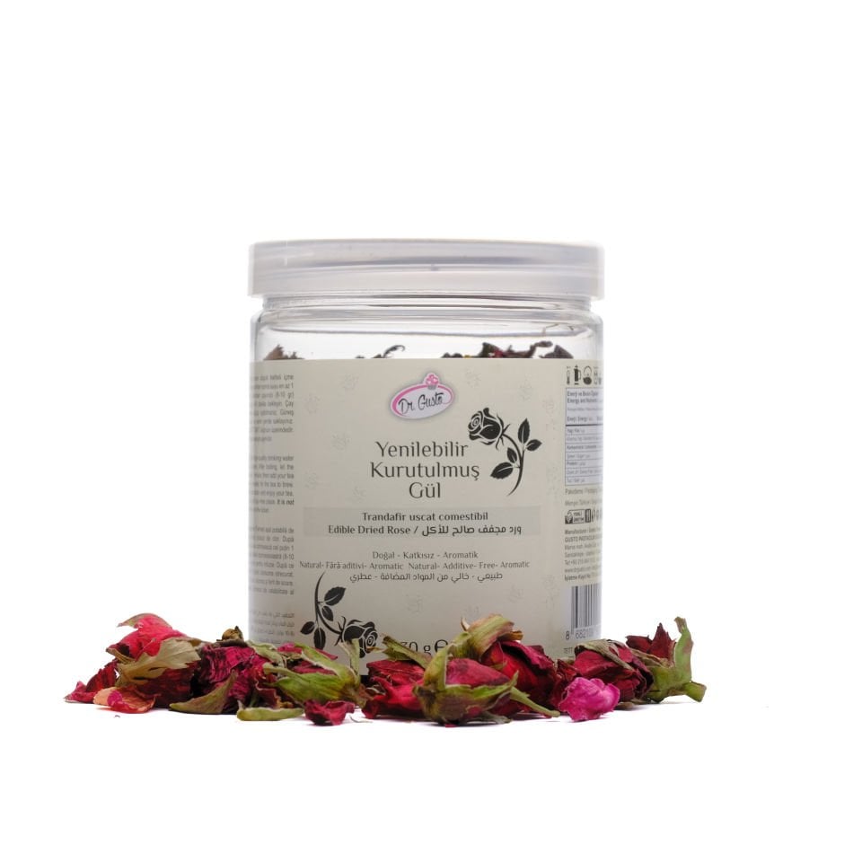 DR. GUSTO YENİLEBİLİR KURUTULMUŞ GÜL NO:5