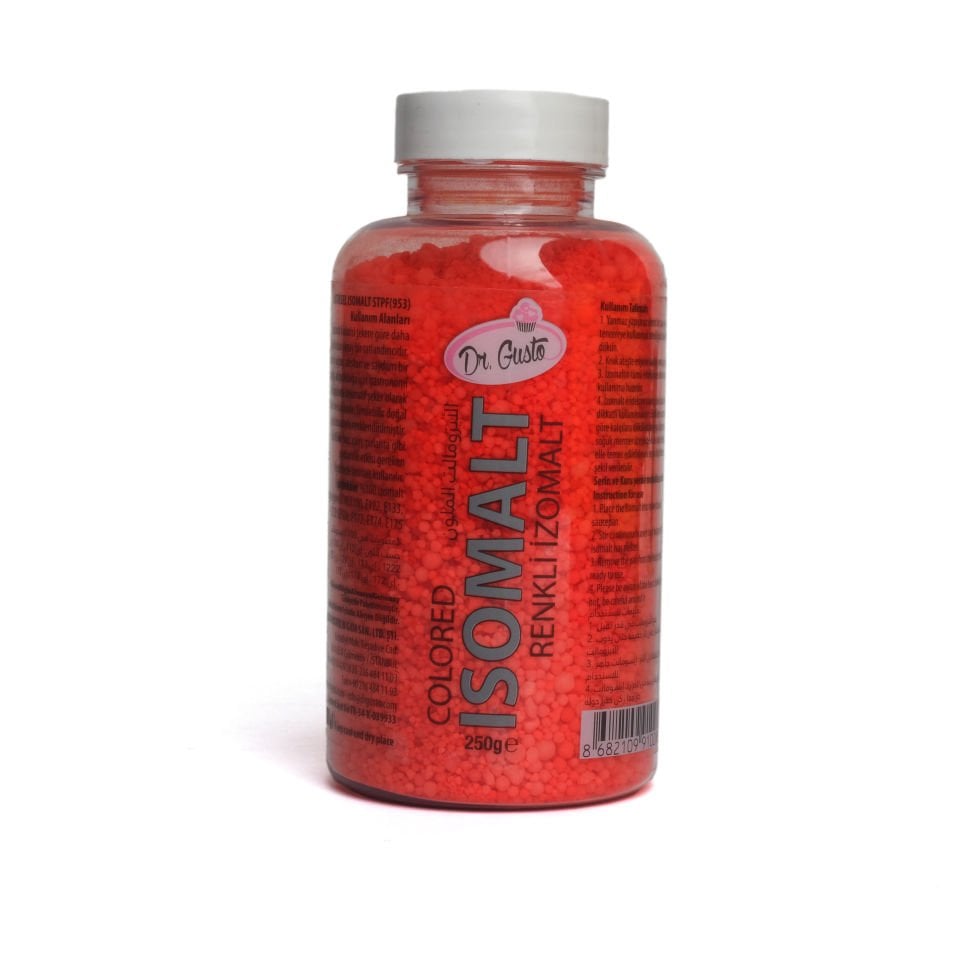 DR. GUSTO RENKLİ İZOMALT KIRMIZI - 250 GR