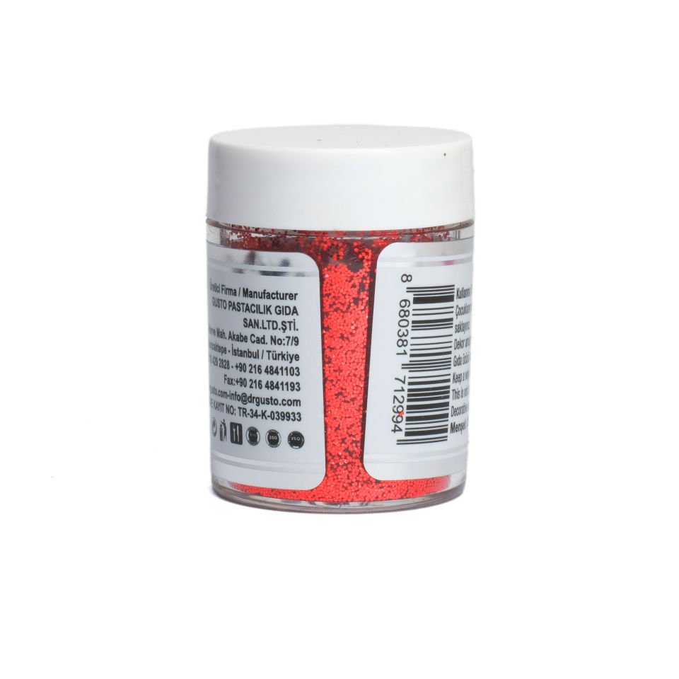 DR. GUSTO PREMIUM DEKOR AMAÇLI SİM KIRMIZI - 10 GR