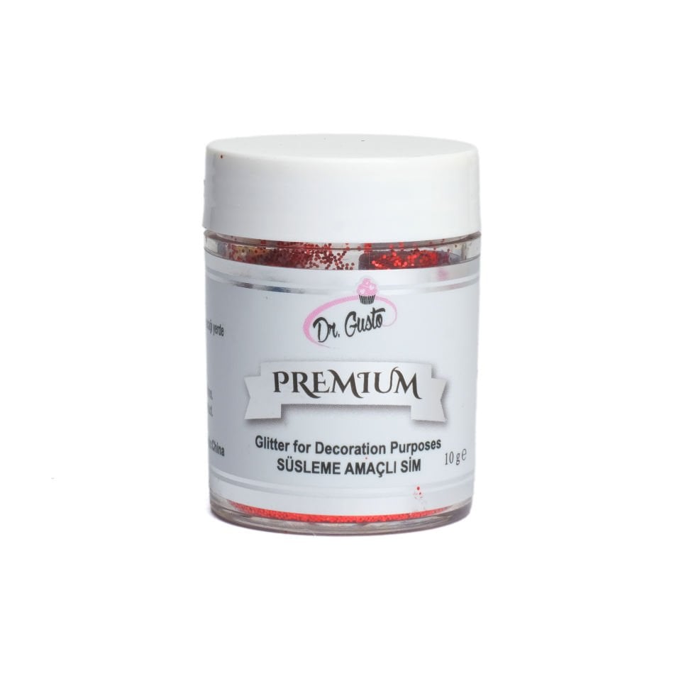 DR. GUSTO PREMIUM DEKOR AMAÇLI SİM KIRMIZI - 10 GR