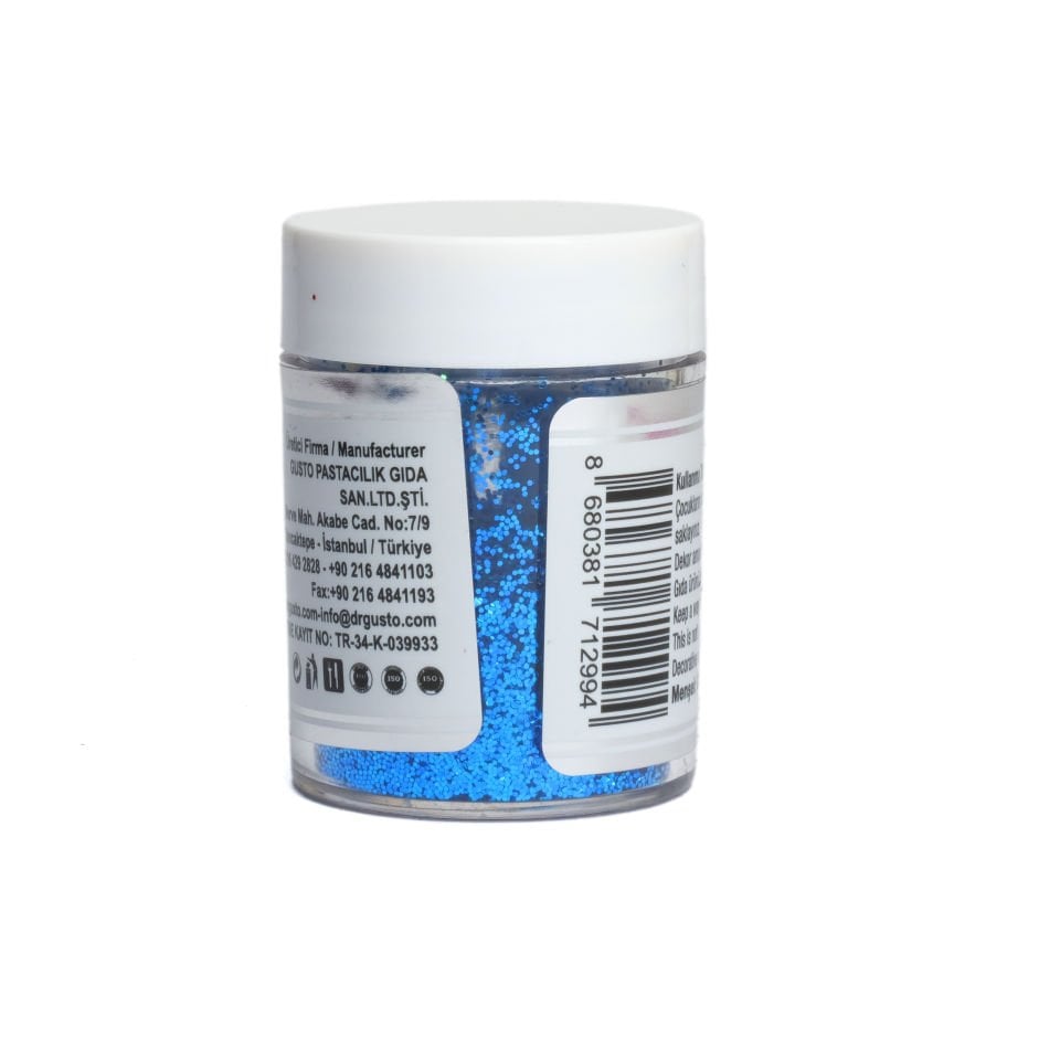 DR. GUSTO PREMIUM DEKOR AMAÇLI SİM MAVİ - 10 GR