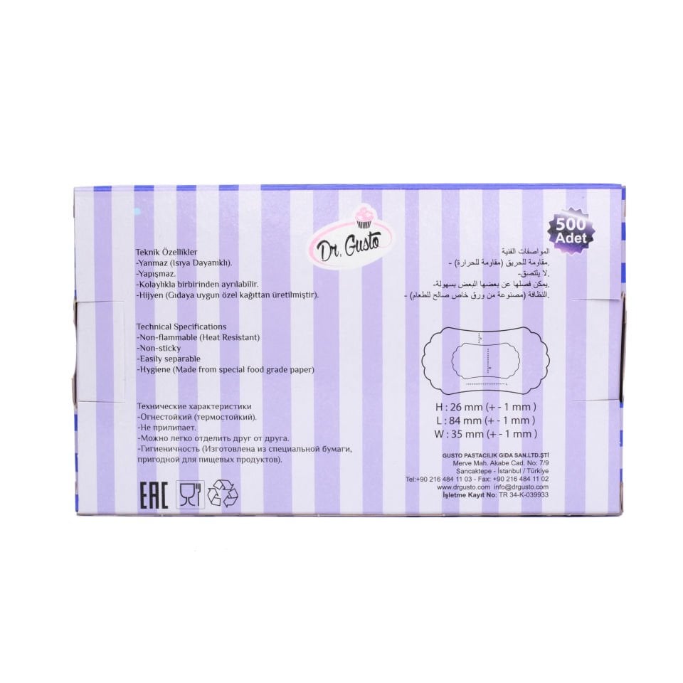 DR. GUSTO PASTA KAPSÜLÜ EKLER BÜYÜK