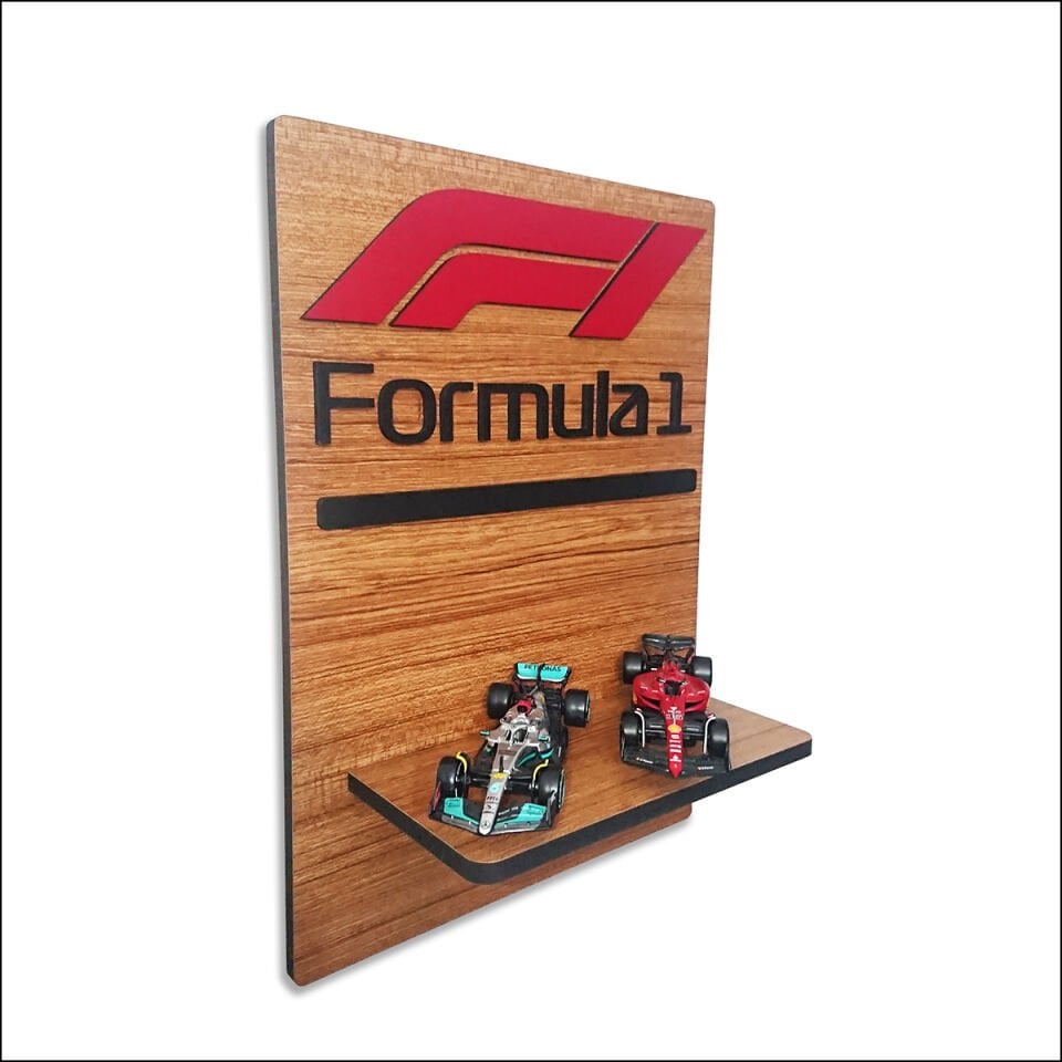Formula 1 Araçları İçin Duvar Rafı