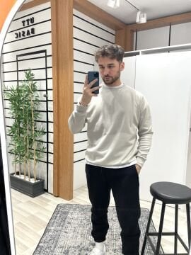 Taş Basic Sweatshirt S