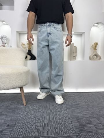 Giesto Baggy Jean XXL - Açık Mavi