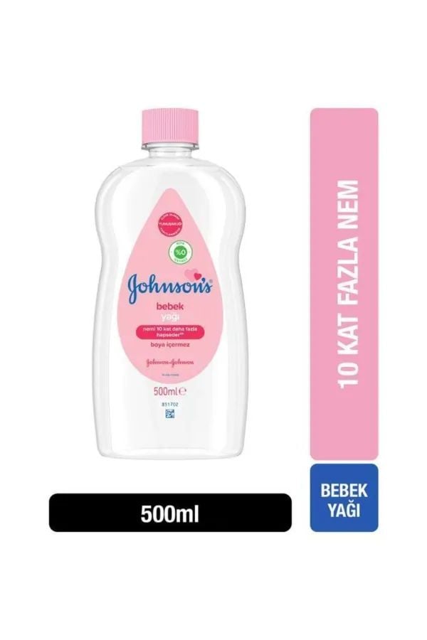 Johnson's Baby Bebek Yağı 500 ml Nemlendirici