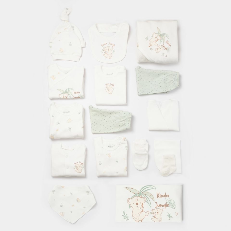 Bibaby Biorganic Koala Jungle 20'Li Hastane Çıkış Seti 84026 - Mint