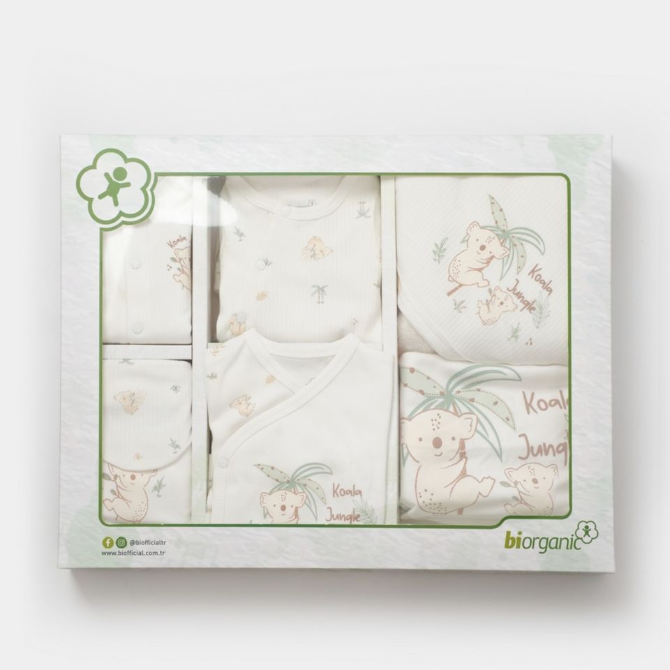 Bibaby Biorganic Koala Jungle 20'Li Hastane Çıkış Seti 84026 - Mint