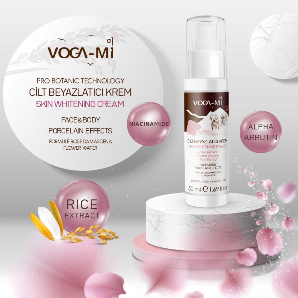 Vogami Cilt Beyazlatıcı Krem 50ml