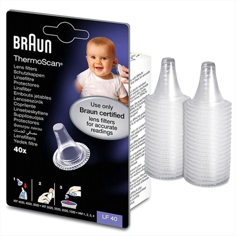 Braun LF40 Ateş Ölçer Yedek Filtre