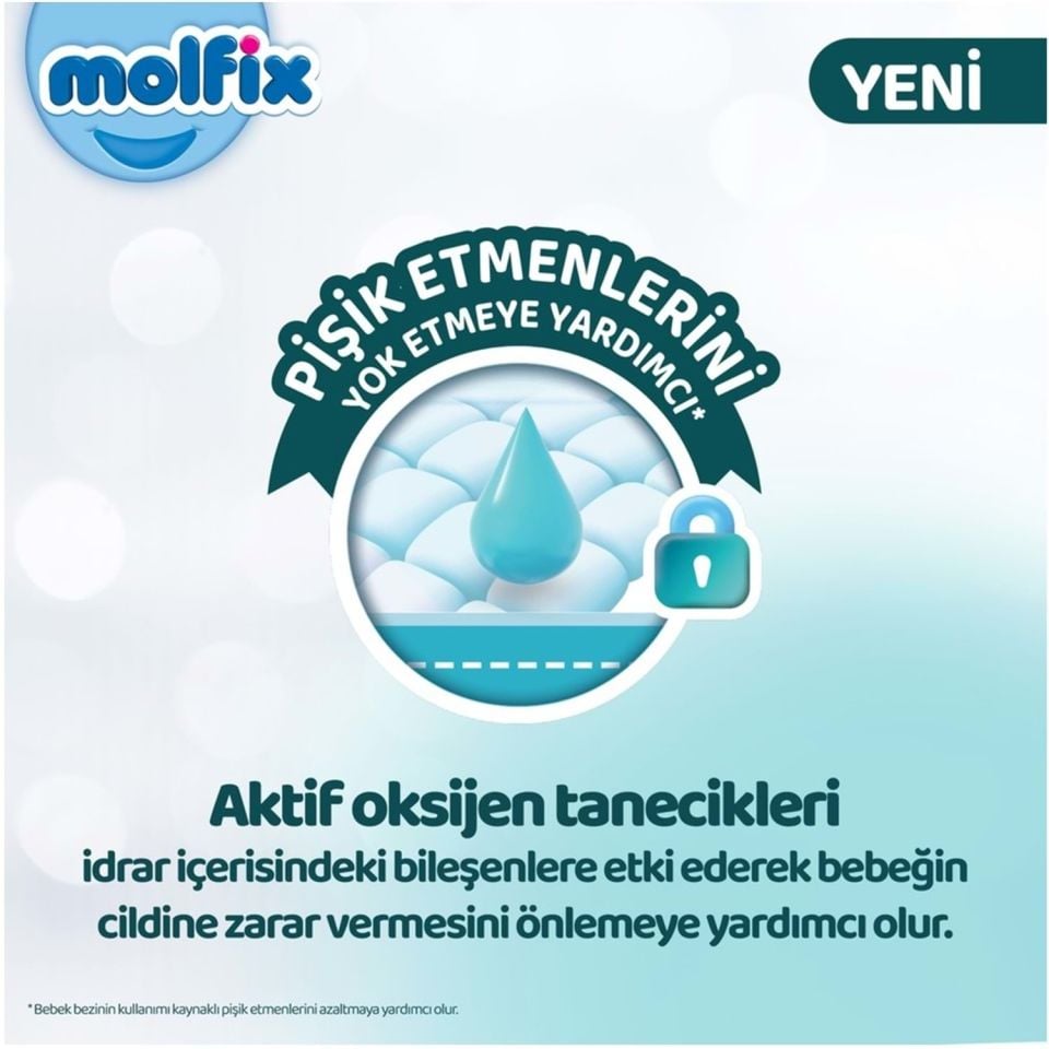 Molfix Premium Bebek Bezi Fırsat Paketi 4 Beden 7-14 Kg 54 Adet