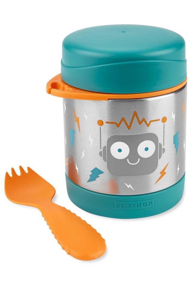 Skip Hop Zoo Paslanmaz Çelik Termos 325 ml Robot