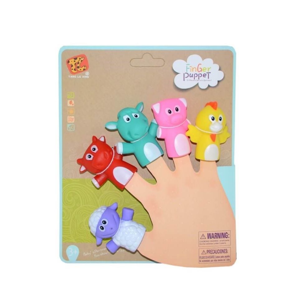 Finger Puppet Hayvan Figürlü Parmak Kuklası