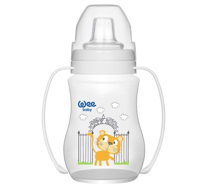 Wee Baby Akıtmaz Kulplu PP Antikolik Bardak 250ml 754