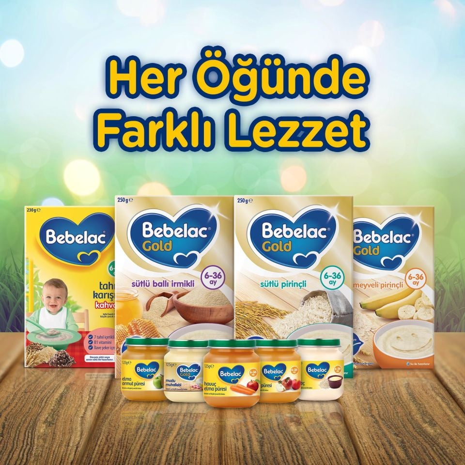 Bebelac Sütlaç Kavanoz Maması 125 Gr