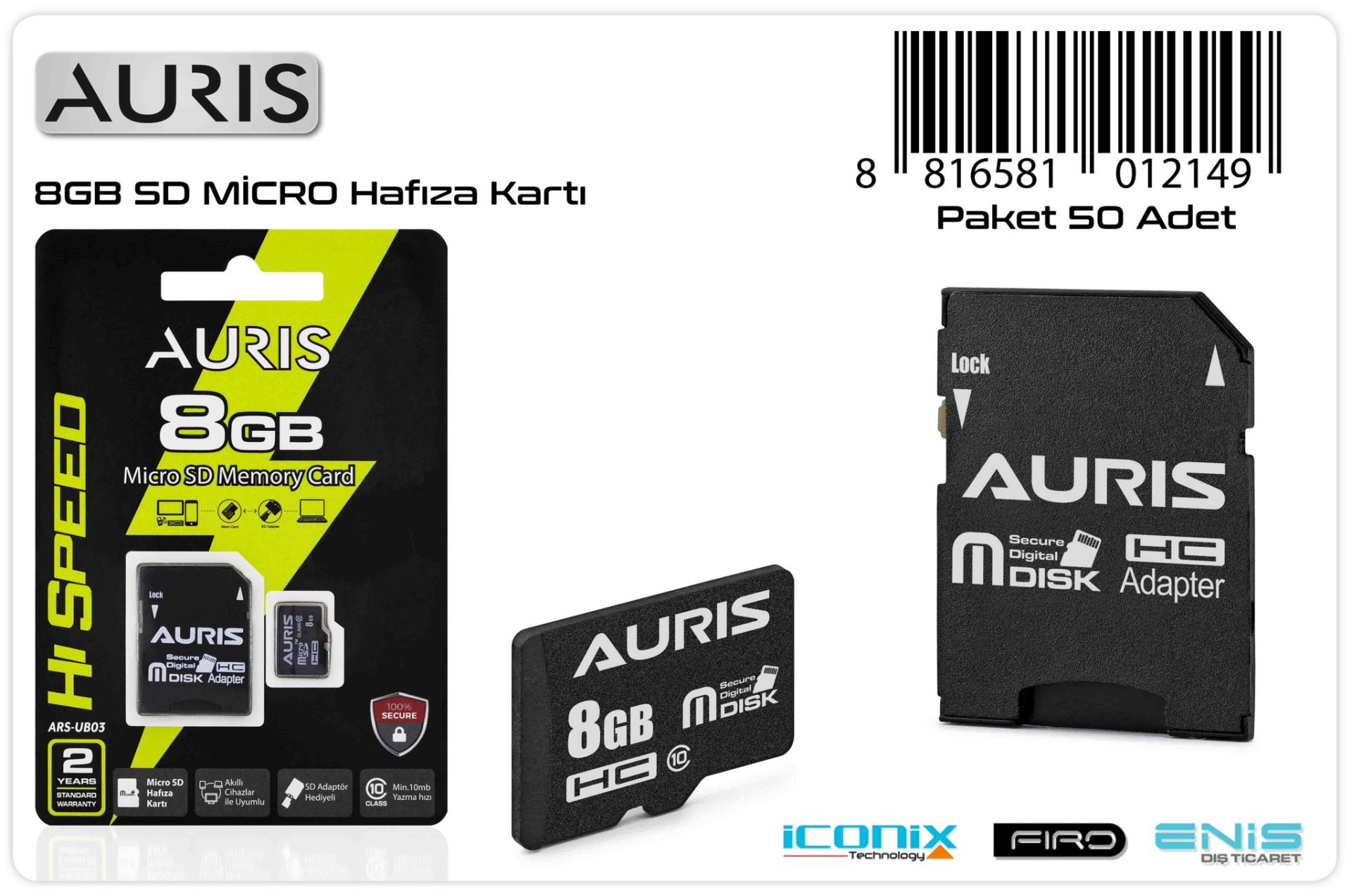 8GB SD KART