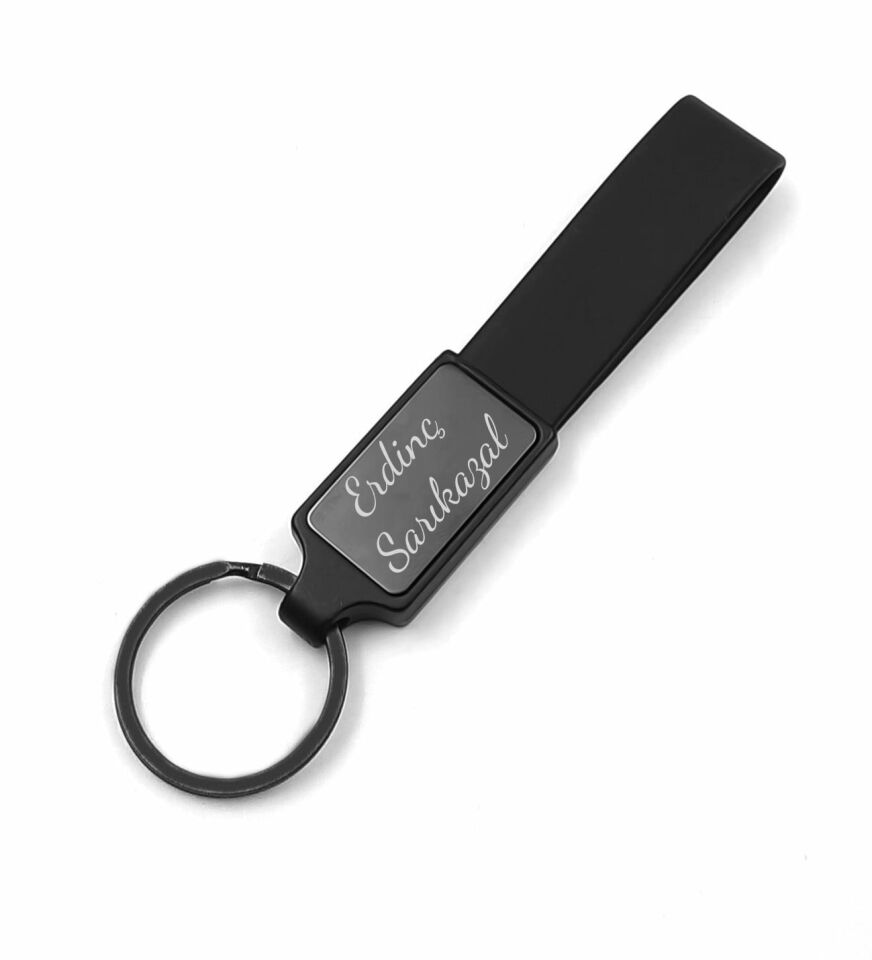 Kişiye Özel Siyah Cüzdan & Siyah Anahtarlık & USB Şarjlı Dokunmatik Alevsiz Elektronik Çakmak & Spectrum Armani Tarzı Siyah Rose Renk Silikon Kordon Erkek Kol Saati Hediye Seti